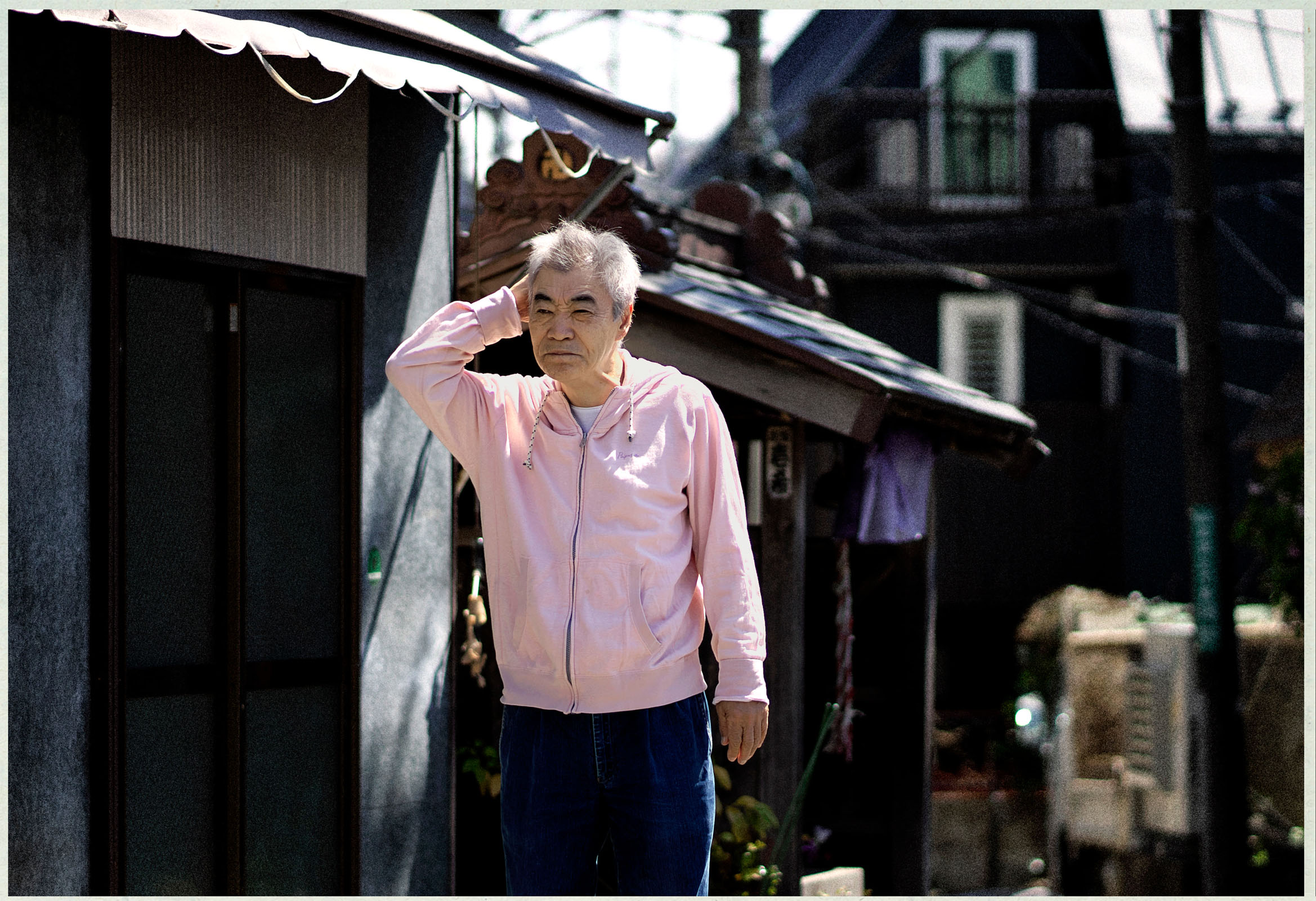 Portrait of Akira Emoto by Ken Murakami, Tokyo