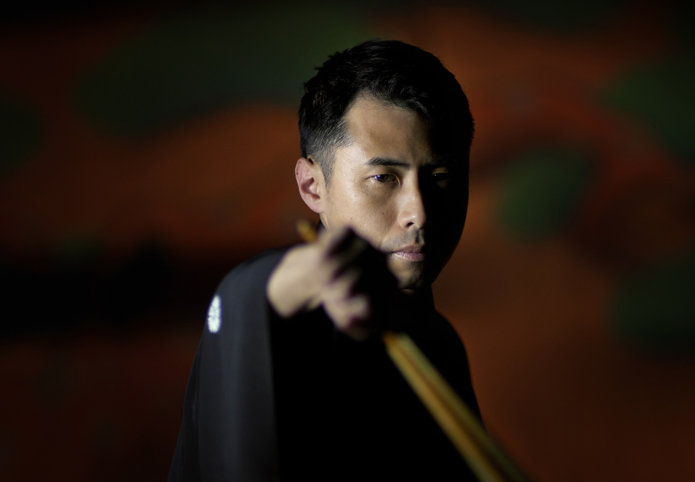 Kazufusa Hosho photographed by Ken Murakami