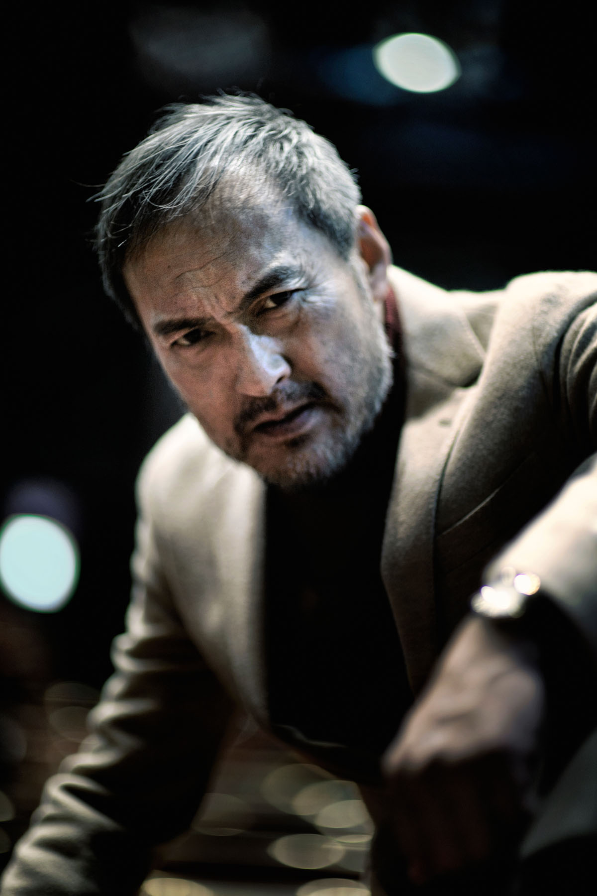 Portrait of Ken Watanabe by Ken Murakami, Tokyo
