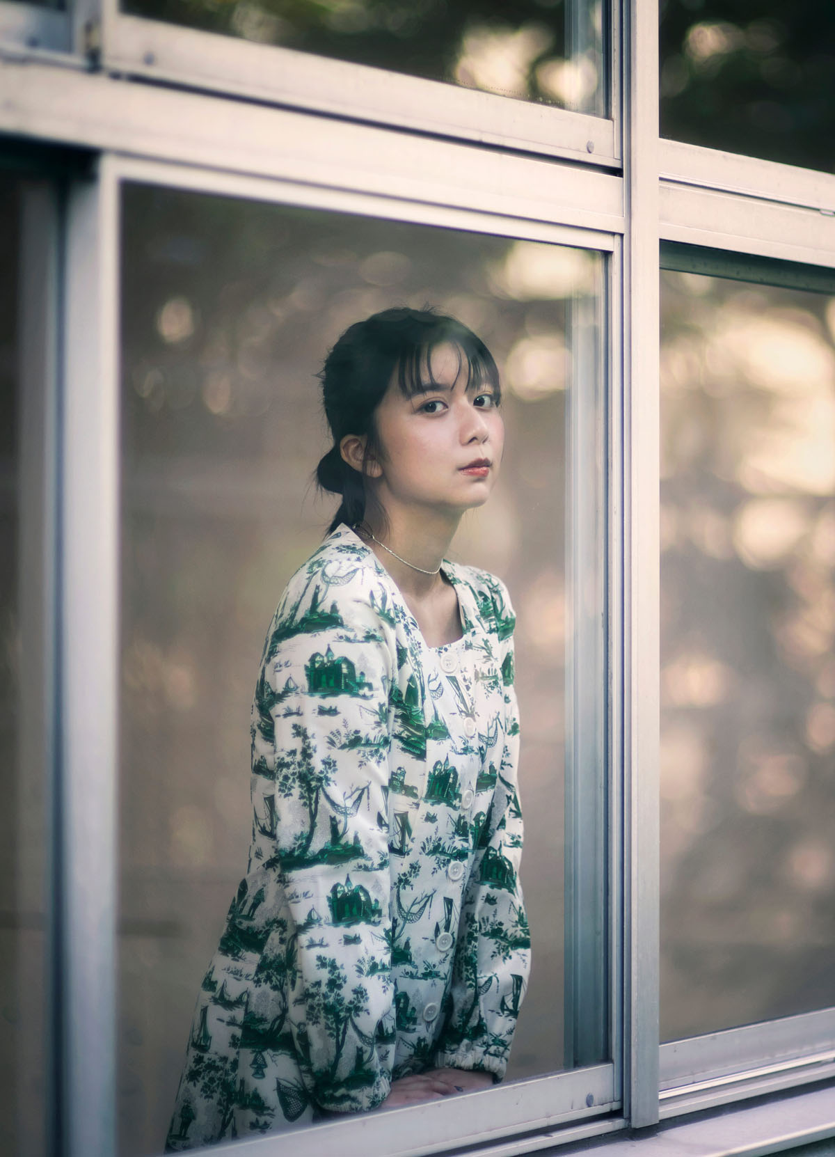 Portrait of Moka Kamishiraishi by Ken Murakami, Tokyo