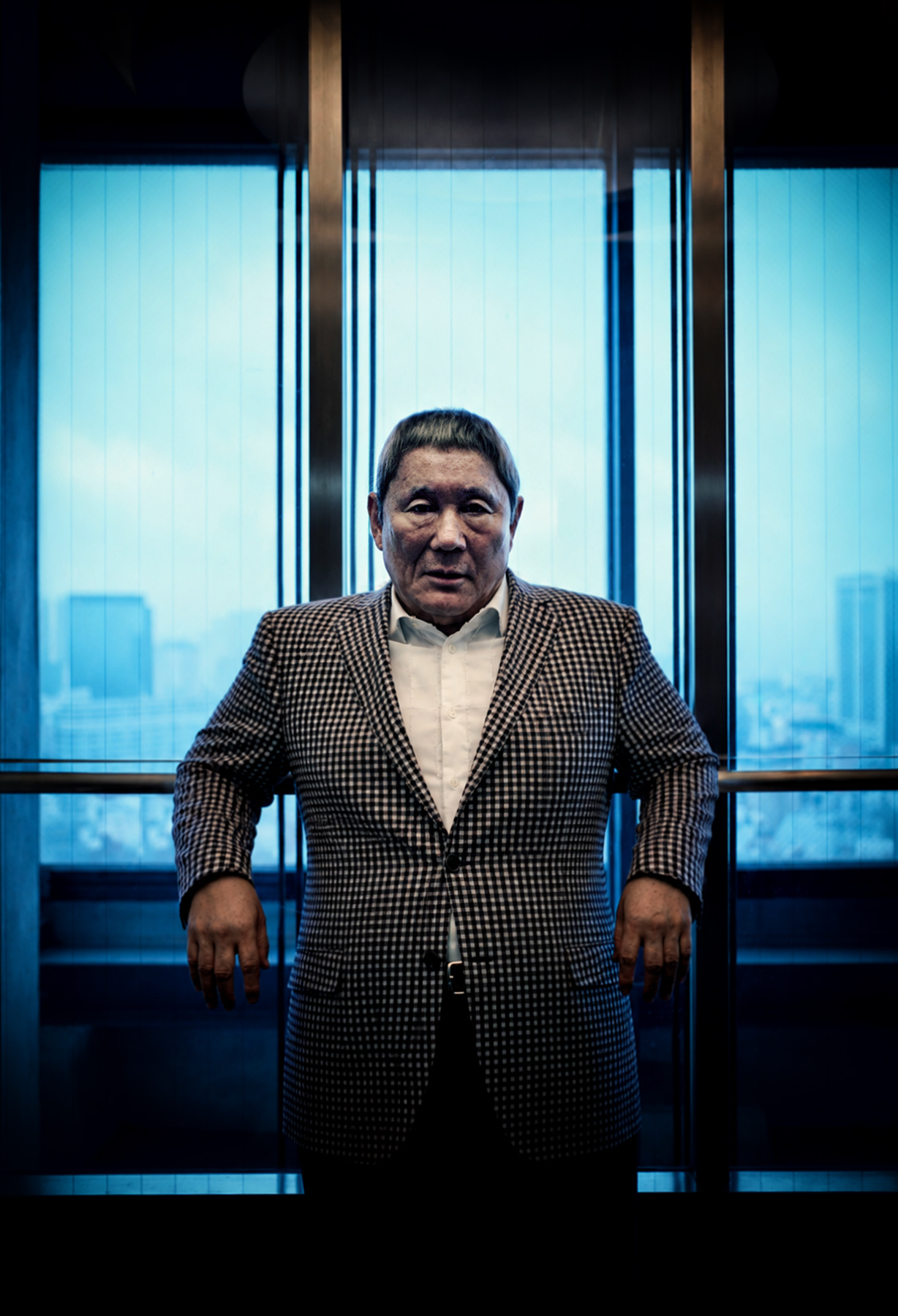 Portrait of Takeshi Kitano by Ken Murakami, Tokyo