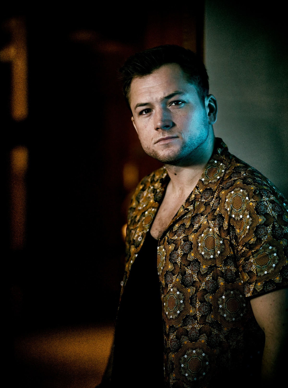 Portrait of Taron Egerton by Ken Murakami, Tokyo