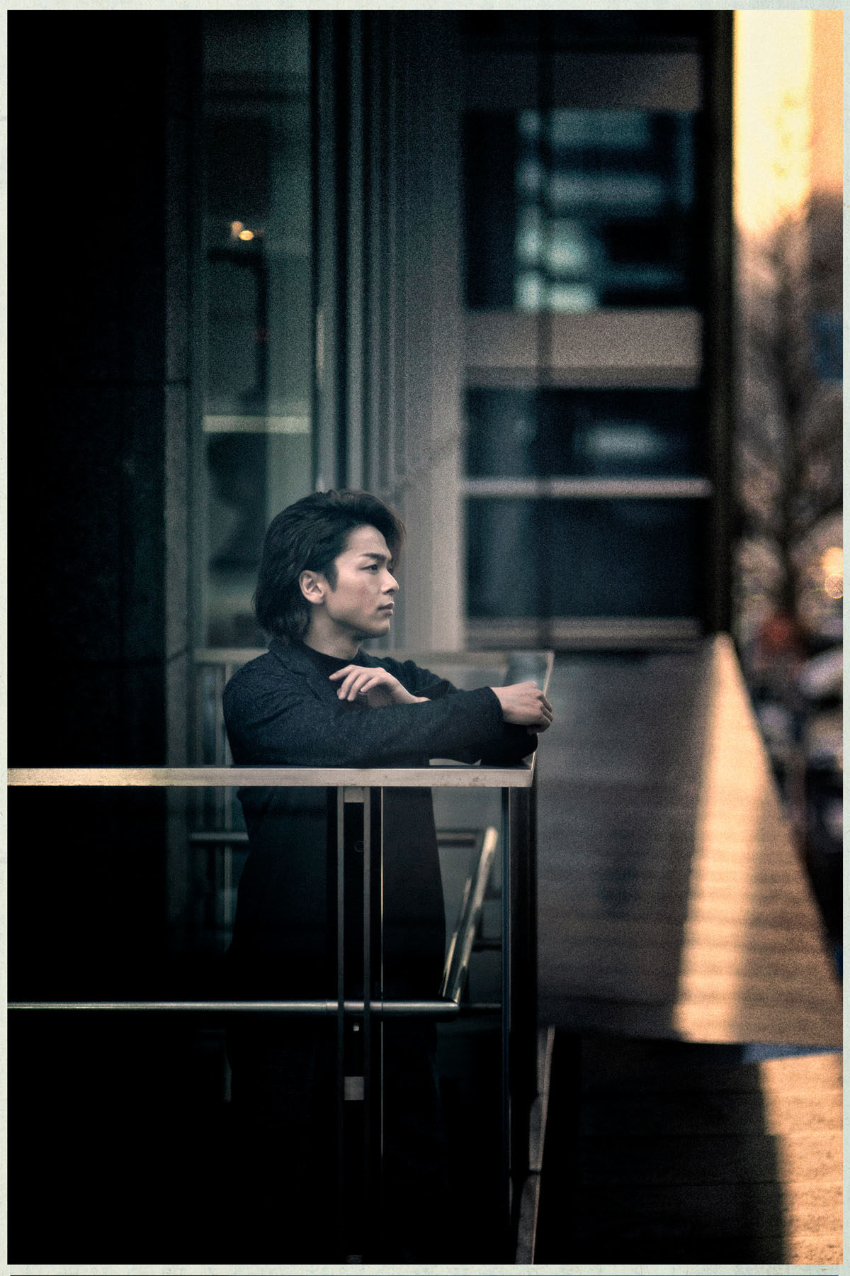 Portrait of Tomoya Nakamura by Ken Murakami, Tokyo